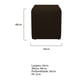 thumbnail image 5 of Set de puff y sillón Tilla - Café oscuro WEIK Tilla, 5 of 5