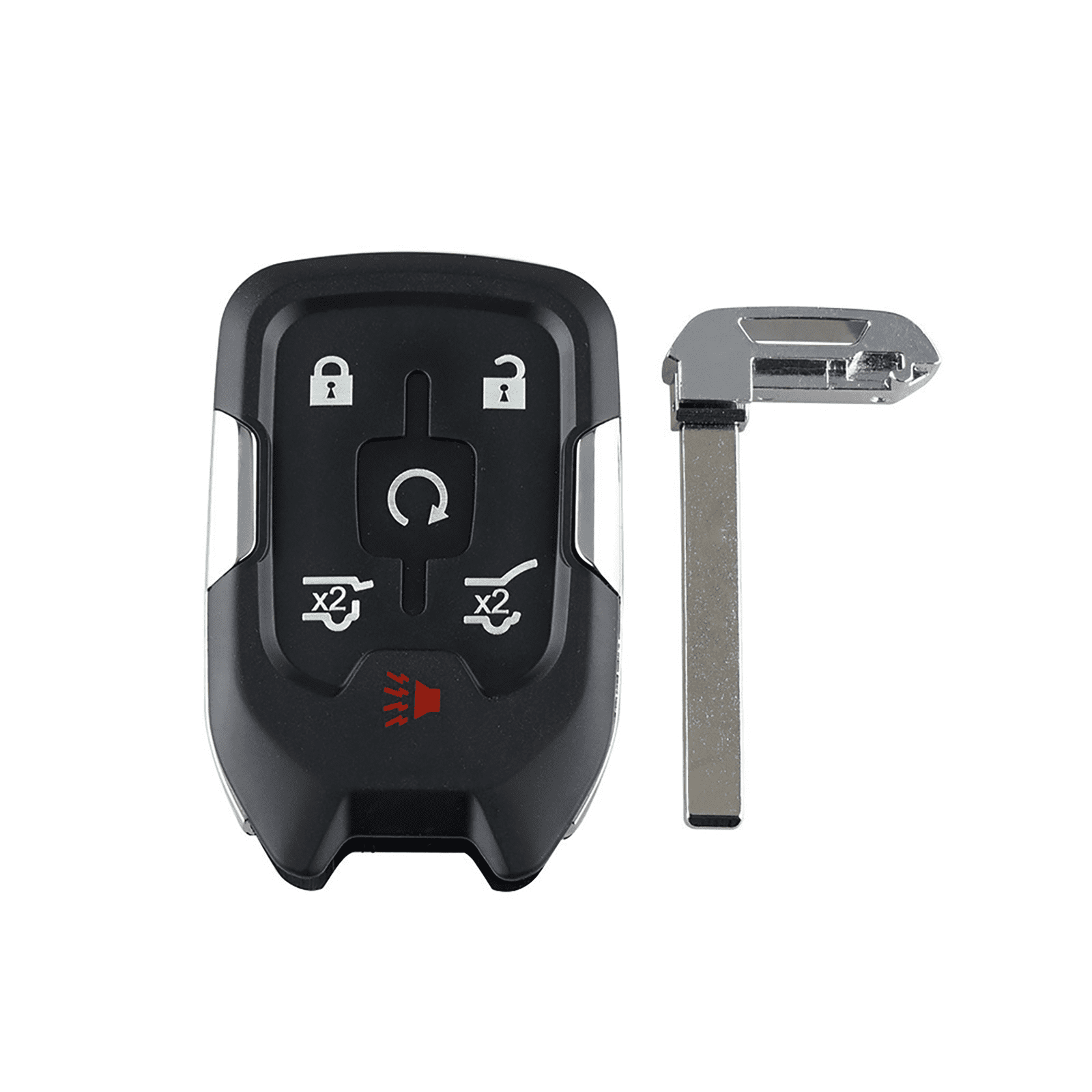 Wholesalekey Replacement for 2015 - 2020 GMC Chevrolet HYQ1AA 6 Buttons Remote Key Fob 315MHz
