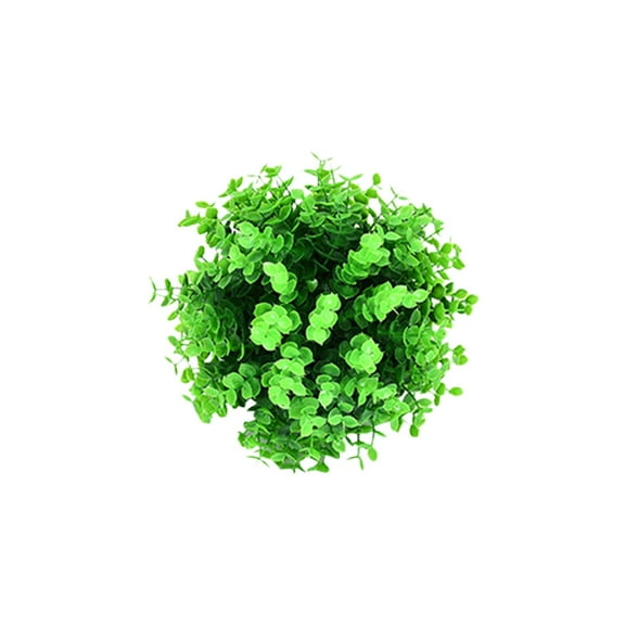 Artificial Boxwood Topiary Ball, Outdoor Walkway Garden Decor, Artificial Flower, Artificial Boxwood Topiary Ball for Outdoor Walkway Garden Decor, Realistic Green Look, by Elapind
