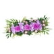 thumbnail image 5 of Archivo de la boda Arreglos de flores, decoraciones de guirnaldas de adornos rústicos, botín de flores artificiales para la boda en el hogar de morado oscuro, 5 of 8