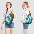 thumbnail image 3 of Nebula Cloud Crossbody Bag - Cosmic Dust & Stars Pattern (Breathable), 3 of 4