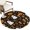 Black, Orange, variant on Halloween Round Area Rug 3Ft Washable Small Circle Rugs for Kitchen Entryway, Funny Ghost Pumpkins Mushrooms Botanical Non-Slip Carpet Floor Mats Indoor Outdoor Carpet Runner Aesthetic Home Decor