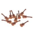 thumbnail image 1 of 10 Piezas Exquisitos Instrumentos Musicales de Guitarra en Miniatura de Plástico para 1:12, 1 of 9