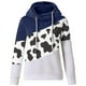 thumbnail image 4 of Puntoco Mujeres Vaca Impreso Pullover Sudaderas Con Capucha De Manga Larga Con Cordón Tops Sudadera Puntoco Puntoco-7150, 4 of 5