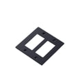 thumbnail image 6 of Buster + Punch NPL-023582 Wall Plates Double Rocker Switch Outlet - Black, 6 of 6