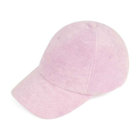 CC Women Terry Cloth Baseball Cap - Low Ponytail, Adjustable Strap, UV Protection - Mint