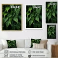 thumbnail image 4 of Designart "Ferns Plant Monochrome Euphony II" Floral & Botanical Wall Art Print, 4 of 5