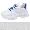 thumbnail image 2 of Zapatos para caminar zapatillas de zapatillas de cordón de cordones de cordón transpirable para mujeres (36) blanco, 2 of 6