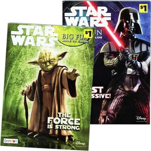 Star Wars Jumbo Coloring Book 96 Pages Assort- 2 PC - Walmart.com ...