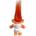 thumbnail image 2 of Lucky Troll Dolls, Vintage Troll Dolls Cromático Adorable para colecciones, proyectos escolares, artes y manualidades, regalos de fiesta, cabello naranja de 7.5 pulgadas de alto (incluye la longitud d, 2 of 4