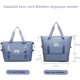 thumbnail image 2 of Bolsa de gimnasio para mujer, bolsa de viaje plegable de gran capacidad, tela Oxford, diseño impermeable para deportes al aire libre, viajes, yoga, 2 of 5