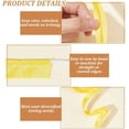 thumbnail image 3 of 27.3Yard Flat Satin Piping Ribbon 1/2 inch Piping Bias Tape with Welting Cord Cotton Ribbon for Sewing Clothing Trimming Upholstery Yellow, 3 of 8