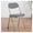 Gray, variant on Padded Folding Chairs Velvet Foldable Table Chair Stool with Thick Padded Seats,Steel Frame Indoor Visitor Chair Event Chair for Living Room