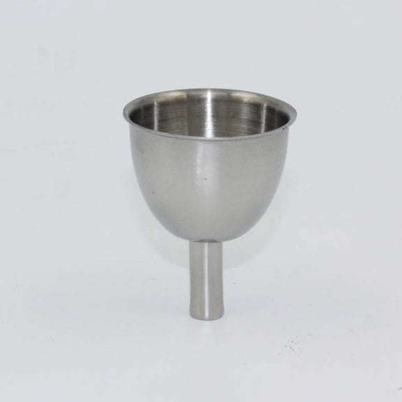 MERRYHAPY Stainless Steel Kitchen Funnel with Narrow Stem, 1 Pack for Oil Filtering, Bottle Filling and Cooking Use