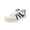 Blue, variant on Willtoo Women's Walking Shoes Casual Mesh Sneakers, Retro Lace Up Comfortable Running Shoes, Lightweight Contrast Stripe Athletic Trainers