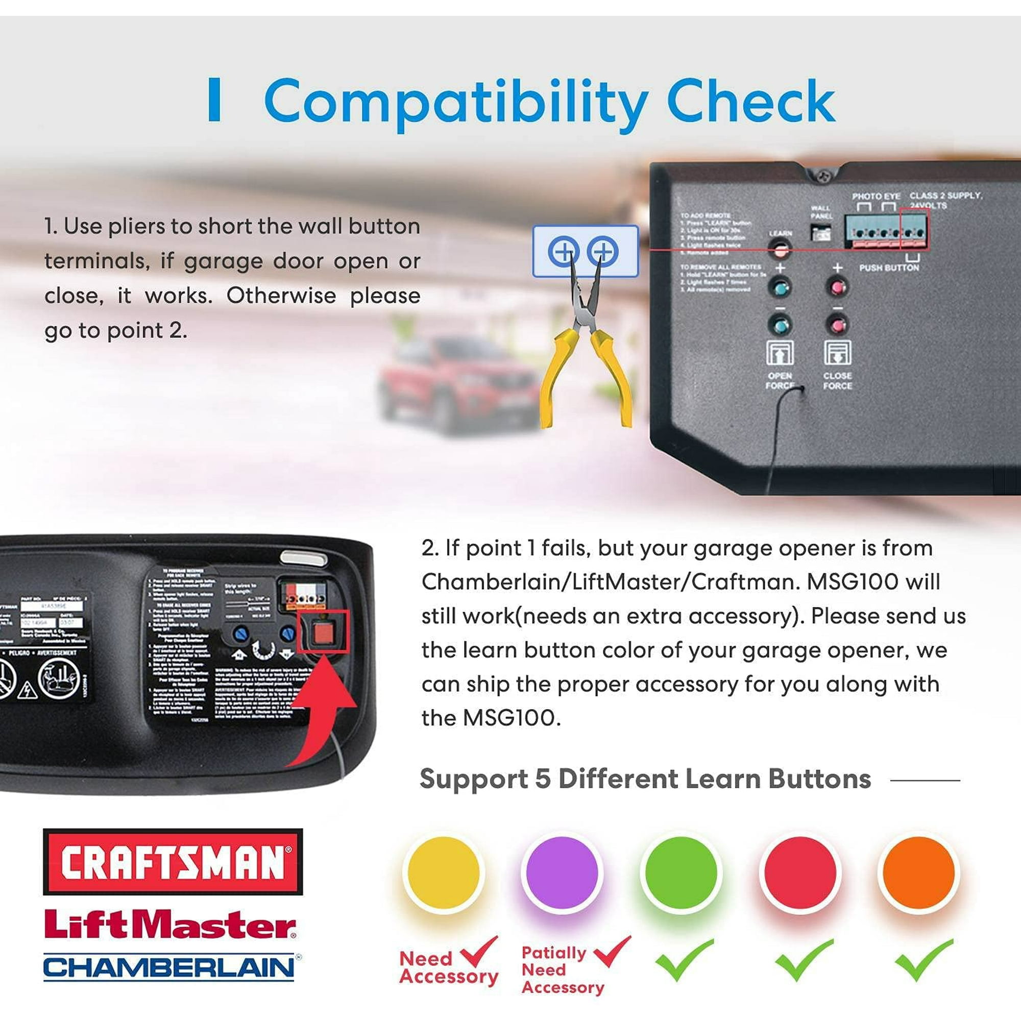 meross Smart Garage Door Opener Remote, APP Control meross Smart Garage Door Opener Remote, APP Control