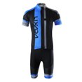 thumbnail image 3 of Jersey de manga corta transpirable de secado rápido para hombre + acolchado Labymos Chaqueta de ciclismo, 3 of 7