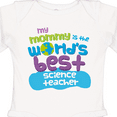 thumbnail image 4 of Inktastic Science Teacher Mom Boys or Girls Long Sleeve Baby Bodysuit, 4 of 5