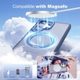 thumbnail image 3 of Dteck Case for Samsung Galaxy S23 Ultra,Magnetic Rubber Case Matte PC Mag-Safe with 360°Rotating Invisible Ring Stand Military Grade Shockproof Back Cover,Blue, 3 of 8