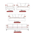 thumbnail image 3 of Stretch floral Couch Cover Sofa Covers Washable Furniture Protector for Dogs Corner sofa skirt 1/2/3/4 seater sofa slipcovers, 3 of 7