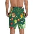 thumbnail image 3 of Fotbe Vegan Pajama Shorts for Men, Men's Pajama Bottoms, Sleepwear,Short Pajama Pants-4X-Large, 3 of 9