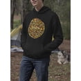 thumbnail image 2 of Africa Cute Doodles Sketch Hoodie Men -Image by Shutterstock, Male Small, 2 of 4