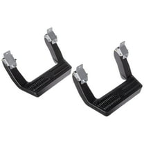 Carr 118221 LD Step; XP3 Black Powder Coat; Pair; Fits select: 2015-2022 FORD F150, 2017-2022 FORD F250