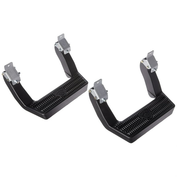 Carr 118221 LD Step; XP3 Black Powder Coat; Pair; Fits select: 2015-2022 FORD F150, 2017-2022 FORD F250