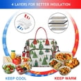 thumbnail image 4 of White Christmas Watercolor Tree Pattern Womens Lunch Box for Work,Insulated Large Lunch Bag for Tween and Teen,Loncheras Para Mujer,Leakproof Adult Lunch Bag for Work,Beach,Travel,Picnic,Camping, 4 of 7