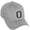 Light Grey, variant on Daxton Classic 3D Varsity White Black Initial A to Z Letters Baseball Cap Dad Hat, Black Hat Letter O