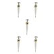 thumbnail image 1 of Yuarrent Cebo LED para camarones, señuelo de calamar, equipo electrónico de aparejos de pesca, amplio rango con anzuelo afilado, aparejos de pescado, Blanco 5piezas Yuarrent CBP228551, 1 of 4