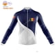 thumbnail image 3 of Maillot de ciclismo de invierno del equipo nacional de Bélgica 2023, ropa de manga larga para hombre, camisetas de carreras para bicicleta de carretera, camisetas, uniformes de MTB, 3 of 4