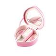 thumbnail image 1 of Estuche de exhibición Suministros de joyería Accesorios de tienda Caja de almacenamiento romántica de gran capacidad PU Práctica Ropa, zapatos y accesorios Miscelánea Rosa 18.5*17.5*7 cm Minnieouse AP017915-02, 1 of 1