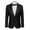 Black, variant on COOFANDY Men's Floral Dinner Jacket Blazer Stylish Jacquard Suit Jacket Party Wedding Prom Tuxedo Dress Jacket