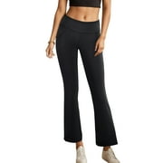 Sexy Dance Women's Bootcut Yoga Pants With 4 Pockets High Waist Plus Size Flare Leggings Stretch Workout Pant