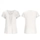 thumbnail image 2 of Suéter de Verano para Mujer, Cuello Redondo, Informal, Tejido A Crochet, Camiseta de Corta con Encaje y Costuras Huecas. XL, 2 of 5