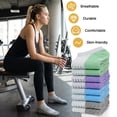 thumbnail image 5 of Loritta Secret 12 Pairs Womens Ankle Socks Colorful Comfort Soft Lightweight Sports Athletic Socks, 5 of 7