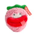 thumbnail image 2 of NIBOLOG Lovely Fruit Doll Plush Toy Big Sausage Mouth Pear Banana Strawberry Avocado Doll Plushies Ornament Cartoon Soft Fruit Stuffed Doll Home Decoration for Sofa Bedroom Nursing Room, 2 of 8