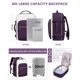 thumbnail image 4 of Mochila de mano LOVEVOOK de 40 litros para mujer con 3 cubos de embalaje, 4 of 9