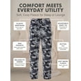 thumbnail image 3 of North 15 Boys Cozy Micro Fleece Camouflage Pajama Pants-1227B-4-14-16, 3 of 4