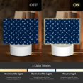 thumbnail image 3 of Cauagu Nautical Themed Simple Anchors for Rectangle Acrylic Night Light - Acrylic Modern Bedside Light with LED Light Lamp Base - Decorative Night Lamp for Restaurant Bar Cafe Shop, 3 of 9