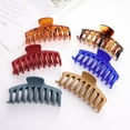 thumbnail image 3 of Solid Color Claw Clip Large Barrette Crab Hair Claws Bath Clip Ponytail Clip for Women Girls Hairpins Headwear Hair Accessories, 3 of 3