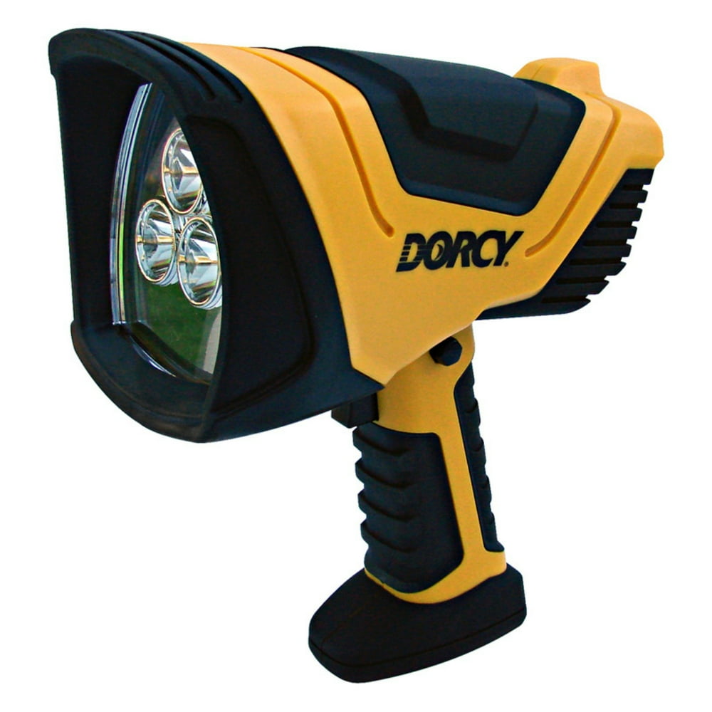 Dorcy 1000 Lumen LED Rechargeable Spotlight with Charging Adapter