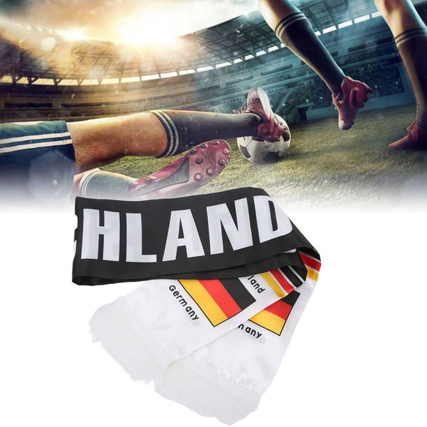 Bufanda de Fútbol de la Copa Mundial 2022 Bufanda de Fanático del Equipo Nacional de Fútbol para la Conmemoración de la Copa Mundial de Qatar ANGGREK Otros