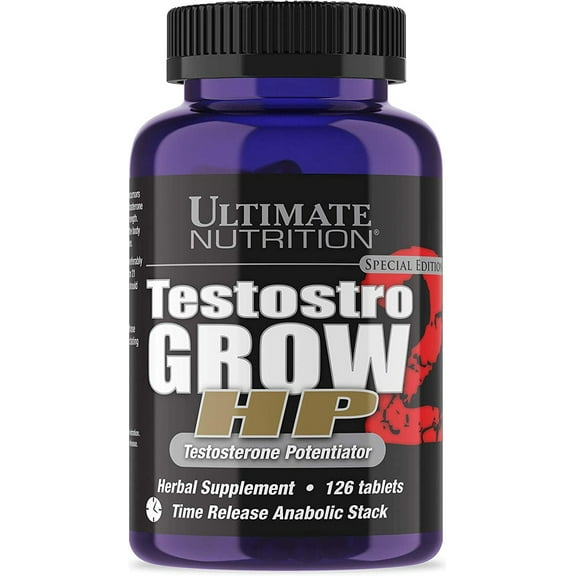 Ultimate Nutrition Testostro Grow HP Powder, Herbal supplement, 126TAB
