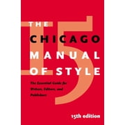 The Chicago Manual of Style, 15th Edition (Edition 15) (Hardcover)