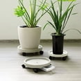 thumbnail image 5 of Maceta Platillo Para Plantas Con CajóN De Agua, Plataforma MóVil Para Macetas, Plataforma De Soporte Para Plantas, Capacidad De Carga De 180 Libras, 5 of 5