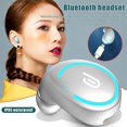 thumbnail image 2 of XYCCY Oreillette Sans Fil Intra-Auriculaire, Puce Bluetooth 5.1 Transmission Stable, IPX5 Étanche, Tactile Intelligent, Légère et Portable Compatible avec Appareils Bluetooth St-001, 2 of 3