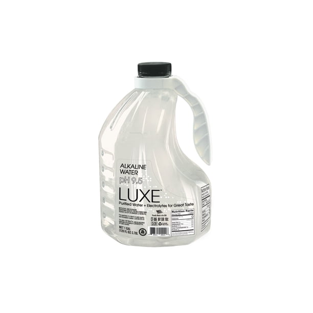 Luxe Enhanced Alkaline Water Electrolytes, 1 Gal, PH 9.5 ( Pack of 8
