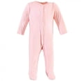 thumbnail image 4 of Hudson Baby Infant Girl Cotton Snap Sleep and Play 2pk, Girl Forest, 3-6 Months, 4 of 4